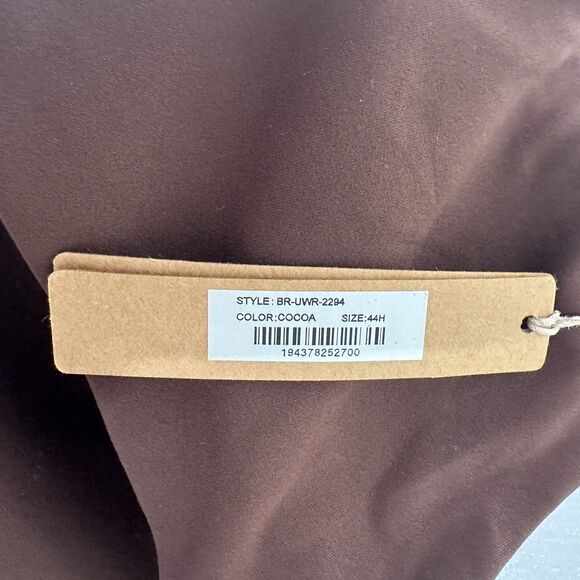 Skims Women's Fits Everybody T-Shirt Demi Bra Smoothing Brown Cocoa Size 44H NWT - Picture 5 of 6